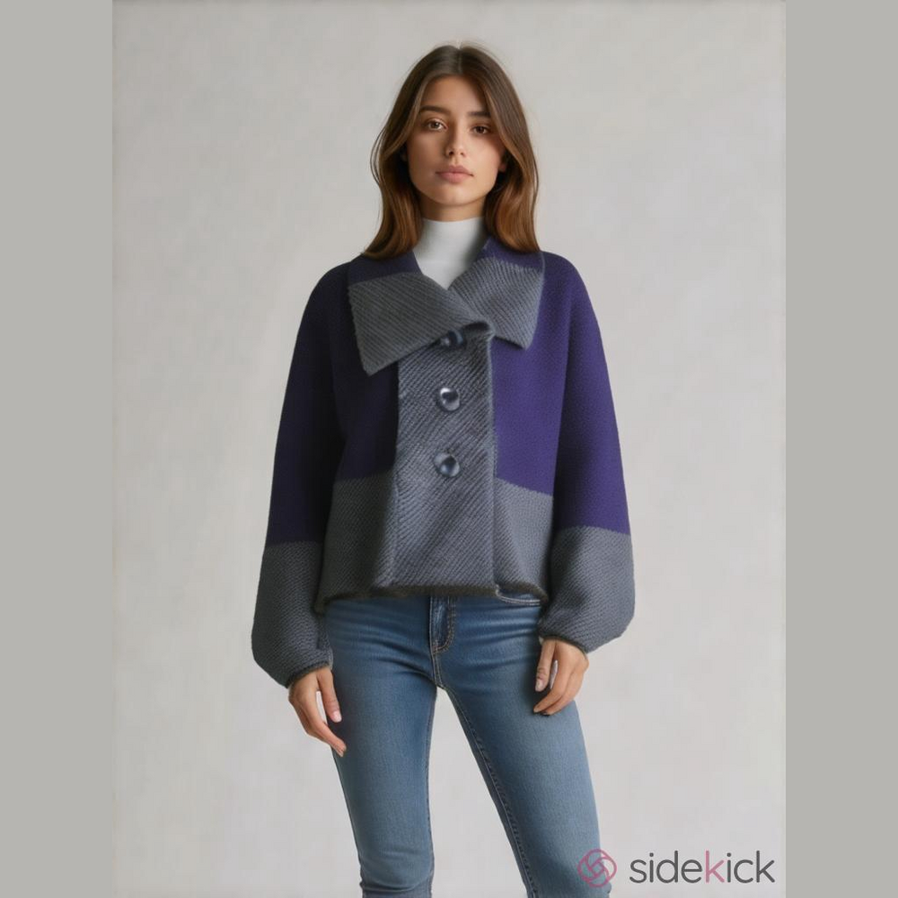 Panitti Short Sleeve Wool Blend Cardigan